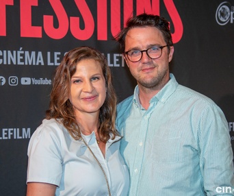 Sur le tapis rouge du film Confessions