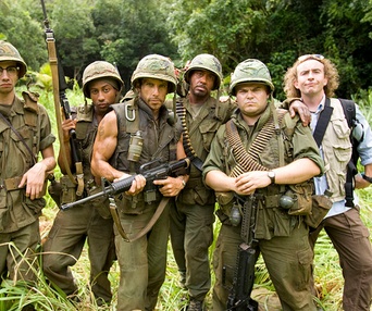 Scène du film Tropic Thunder
