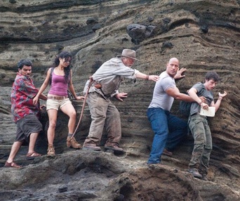 Une scène du film Journey 2: The Mysterious Island