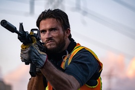 Une scène du film Wrath of Man Une scène du film Wrath of Man