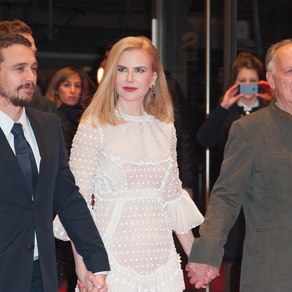 Sur le tapis rouge du film Queen of the Desert