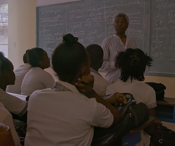 Une scène du film Kenbe la, jusqu'à la victoire