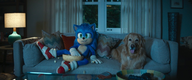 Une scène du film Sonic the Hedgehog 2