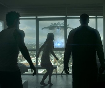 Une scène du film Skyline