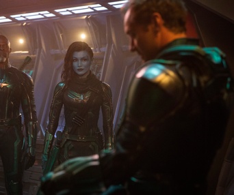 Une scène du film Captain Marvel