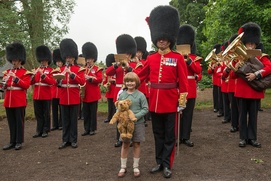 Une scène du film Goodbye Christopher Robin