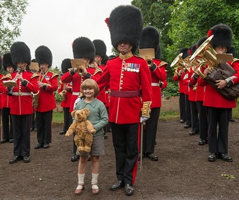 Une scène du film Goodbye Christopher Robin