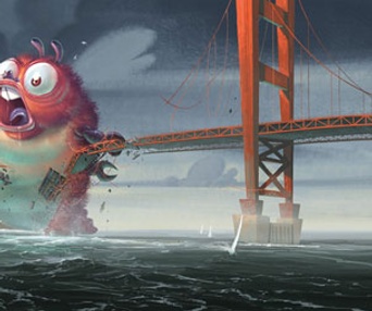 Scène du film Monsters vs. Aliens