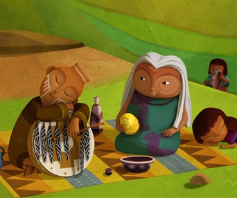 Une scène du film Pachamama : le trésor sacré