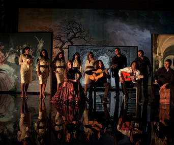 Une scène du film Flamenco Flamenco