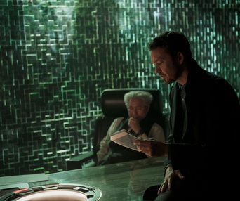 Une scène du film Ghost in the Shell