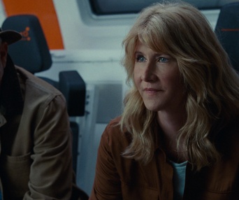 Une scène du film Jurassic World: Dominion