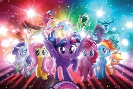 Affiche du film My Little Pony: The Movie Affiche du film My Little Pony: The Movie