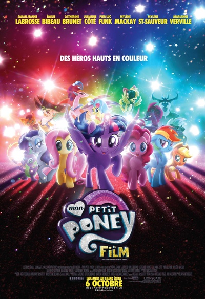 Affiche du film My Little Pony: The Movie