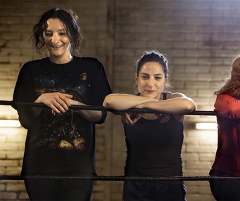 Une scène du film Les reines du ring