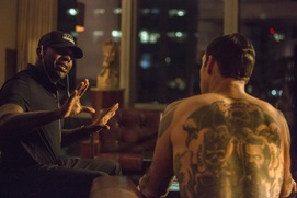 Sur le plateau du film The Equalizer Sur le plateau du film The Equalizer