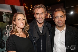Sur le tapis rouge du film Ceci n'est pas un polar