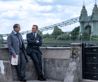 Une scène du film No Time to Die