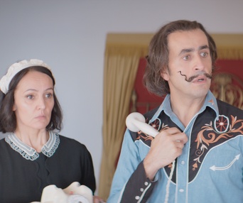 Une scène du film Daaaaaali!