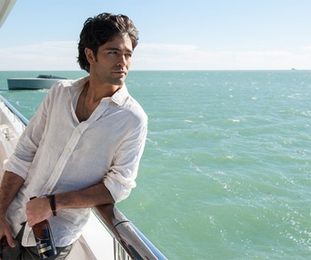 Une scène du film Entourage