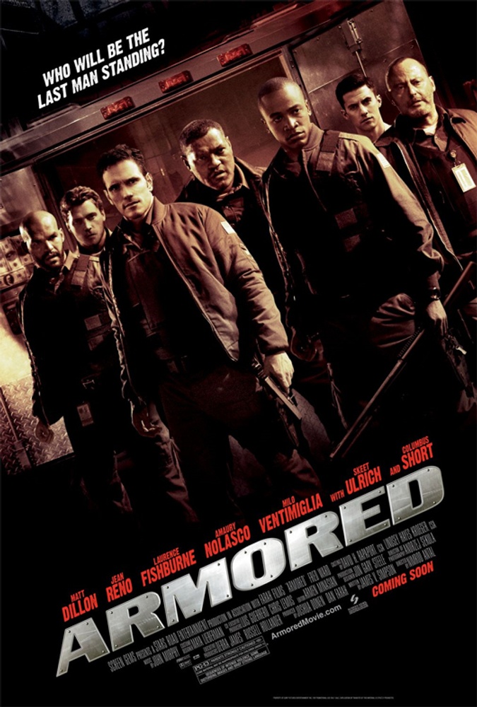 Galerie - Affiche officielle du suspense Armored
