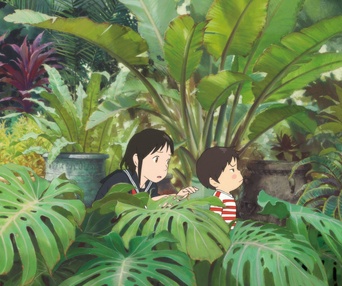 Une scène du film Miraï, ma petite soeur