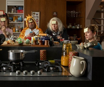 Une scène du film Le sens de la famille