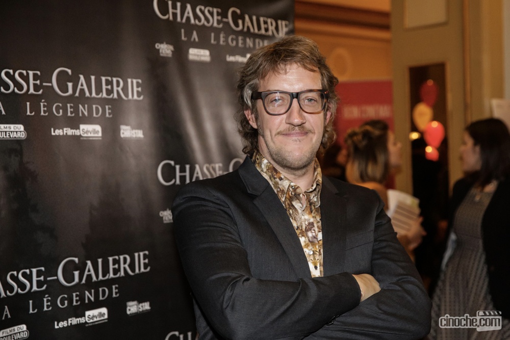 Sur le tapis rouge du film Chasse-Galerie : La légende