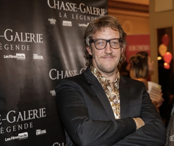 Sur le tapis rouge du film Chasse-Galerie : La légende