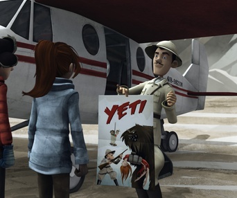 Une scène du film Nelly et Simon : Mission Yéti