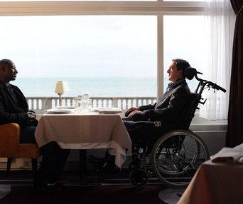Une scène du film Intouchables