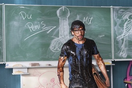 Une scène du film Un prof pas comme les autres Une scène du film Un prof pas comme les autres