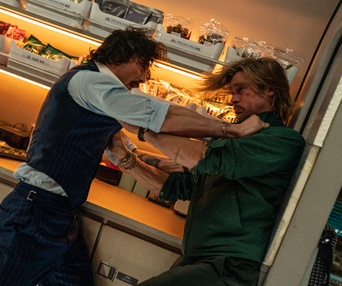 Une scène du film Bullet Train