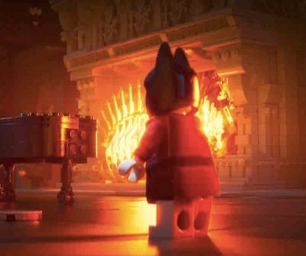 Une scène du film The Lego Batman Movie