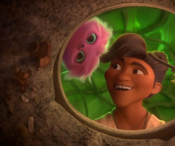 Une scène du film The Croods: A New Age