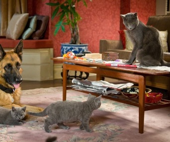 Une scène du film Cats & Dogs: The Revenge of Kitty Galore