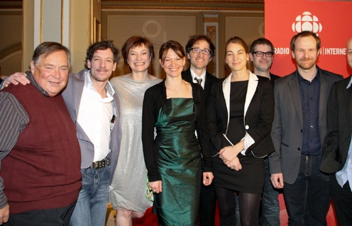 Sur le tapis rouge du film En terrains connus