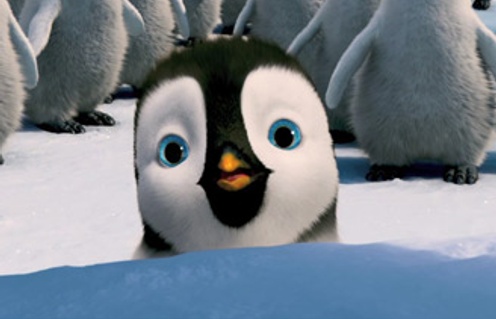 Une scène du film Happy Feet 2