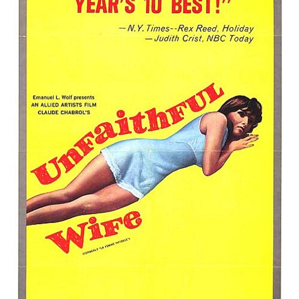 Affiche du film La femme infidèle