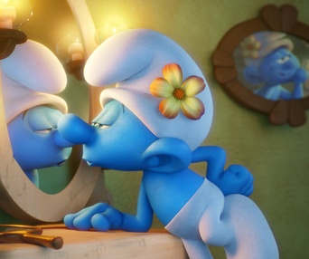 Une scène du film Smurfs: The Lost Village