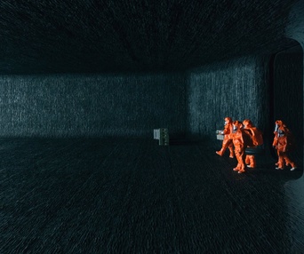 Une scène du film Arrival