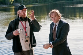 Sur le plateau du film Headhunters Sur le plateau du film Headhunters