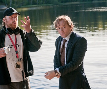 Sur le plateau du film Headhunters