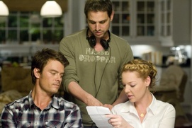 Sur le plateau du film Life as We Know It Sur le plateau du film Life as We Know It