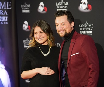 Première du spectacle Le fantôme de l'opéra à Montréal
