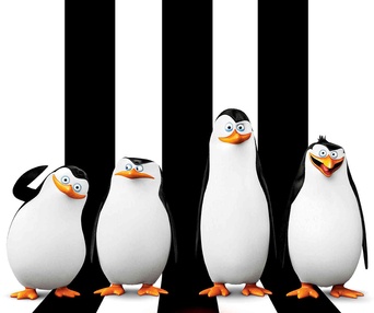 Affiche du film Les pingouins de Madagascar