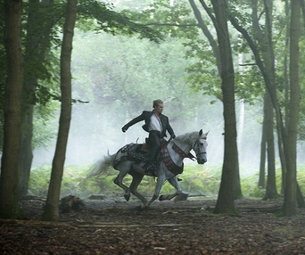 Une scène du film Into the Woods