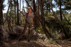 Une scène du film Tomb Raider Une scène du film Tomb Raider