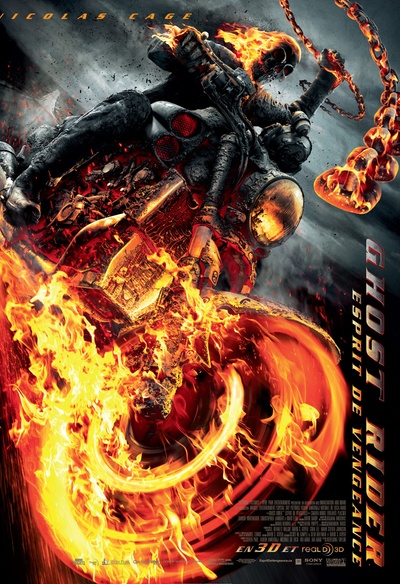 Affiche du film Ghost Rider : Esprit de vengeance