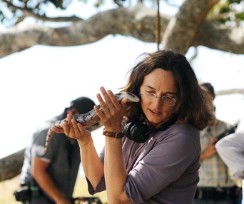 Sur le plateau du film The Tree